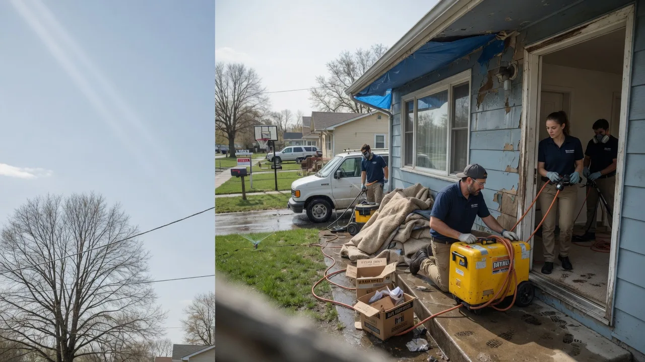 Basement Flood Cleanup in Wellington, TX near me